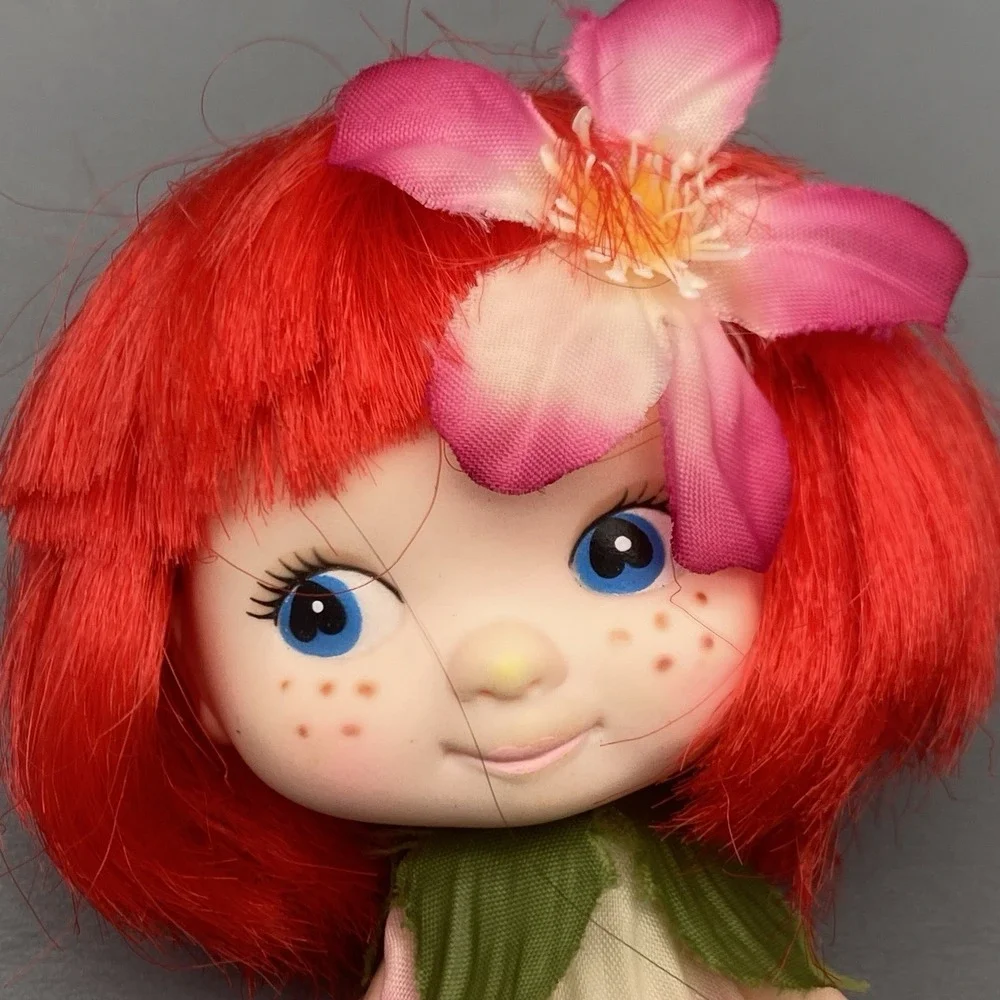 Hong‎ Kong Flower Bloom Elf SCENTED DAISY Doll Strawberry Shortcake Clone RARE